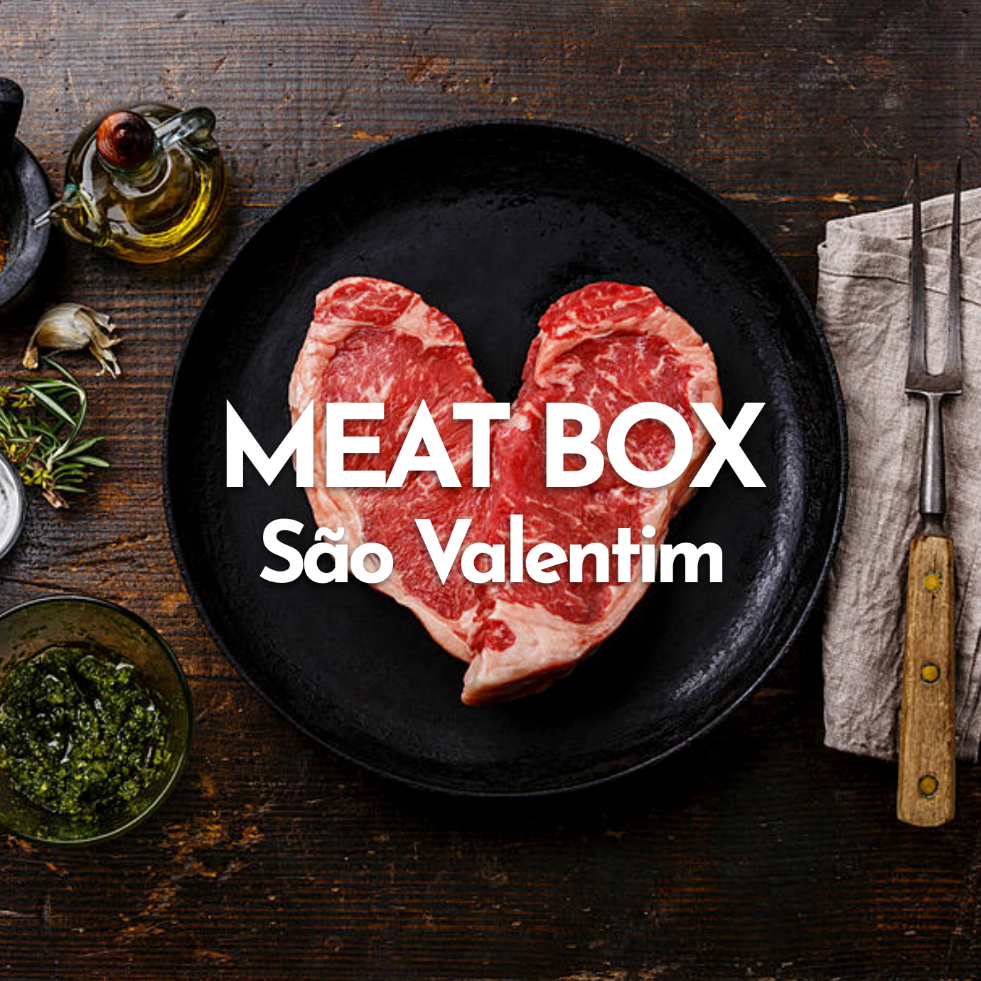 Meat Box de São Valentim